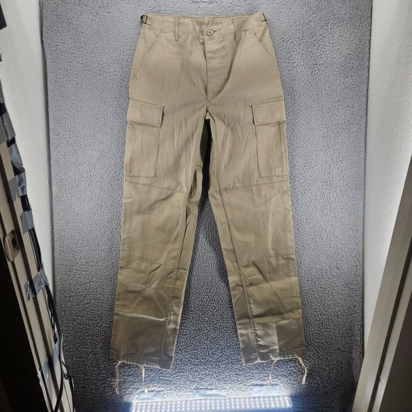Propper Pants Mens SmallLong 30 x 34 Beige Button Fly‎ Workwear Utility Cargo - Picture 1 of 15